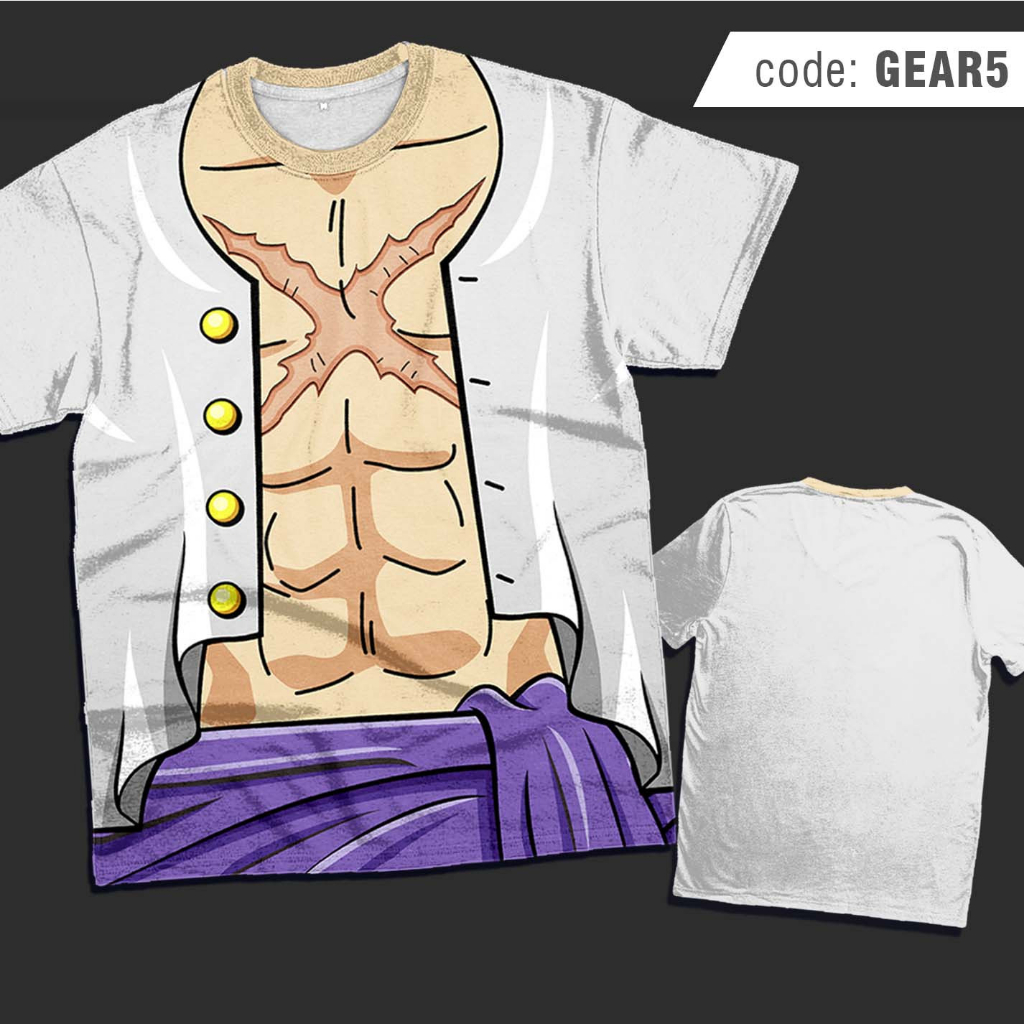 Kaos Monkey D Luffy Gear 5 Gear 4