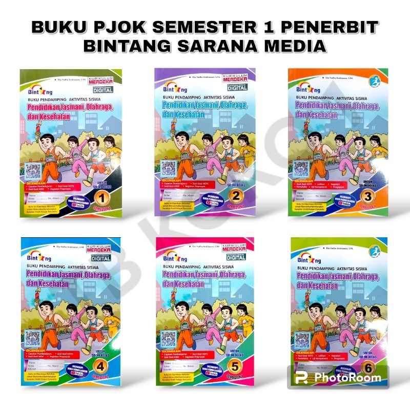 PJOK BINTANG KELAS 1 2 3 4 5 & 6 SEMESTER 1 KURIKULUM MERDEKA