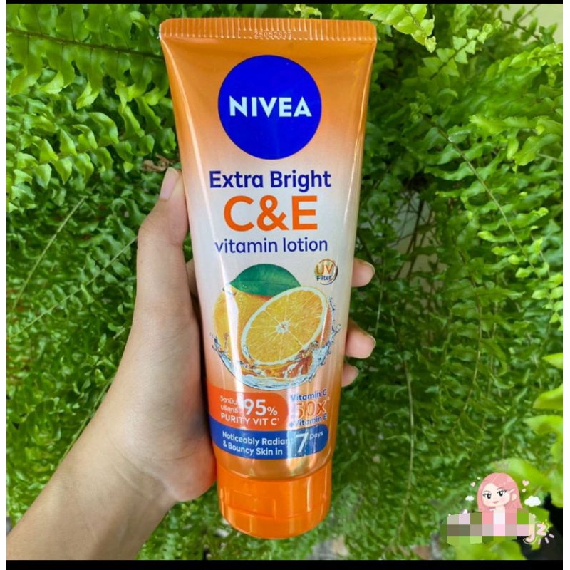 NIVEA EXTRA BRIGHT C & E VITAMIN LOTION ORIGINAL THAILAND