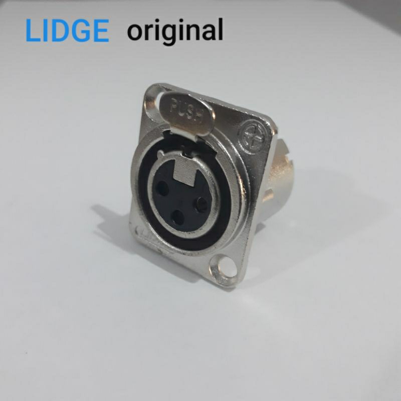 Soket Chasis XLR Female LIDGE
