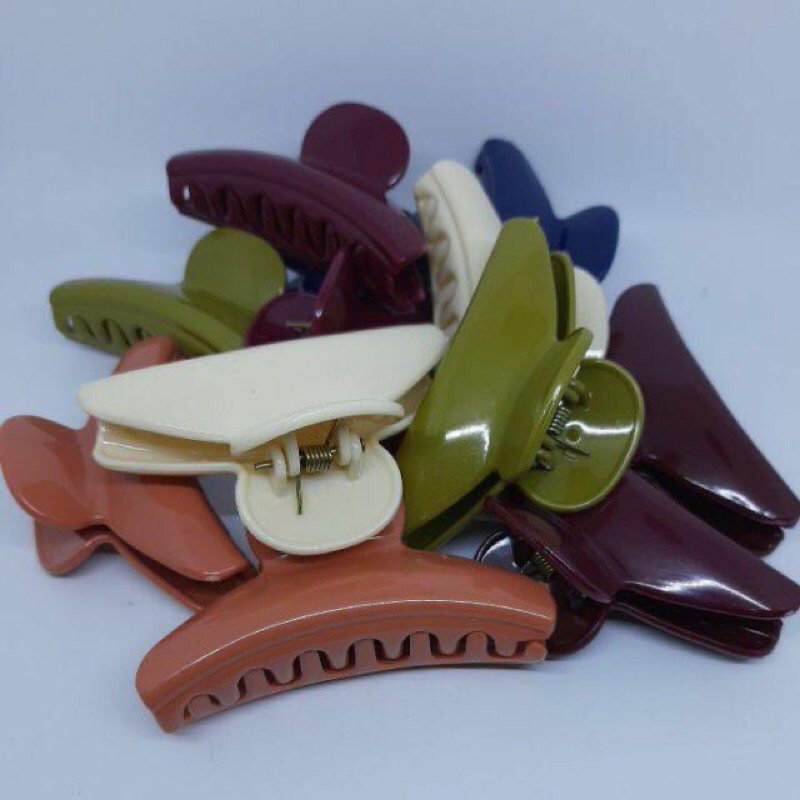 12pcs Jepit Rambut Besar -Jepit Salon Besar