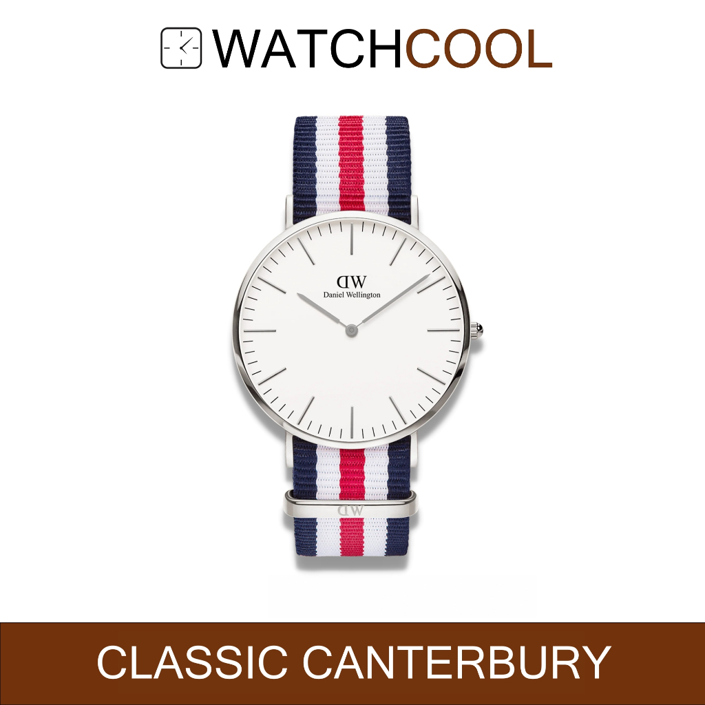 [ 100% ORIGINAL - GARANSI 2TH ] Jam Tangan Pria Daniel Wellington CANTERBURY