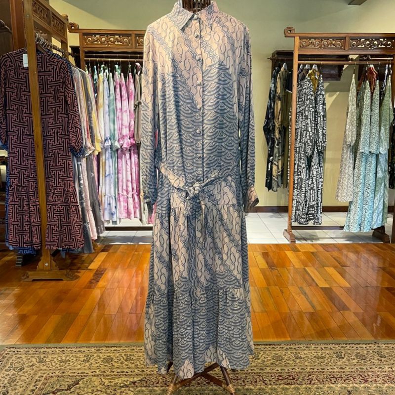 Lea Dress by Dian Pelangi LIMITED EDITION Busana Muslim Baju Maxi Gamis Abaya Kaftan Gaun Outfit Bat