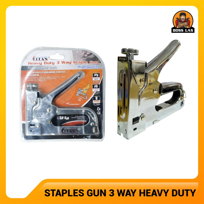 

TITAN Staples Gun 3in1 Staples Tembak Heavy Duty