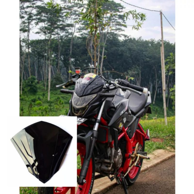 VISOR CB150R NEW VISOR CUSTOM NEW CB150R FREE BAUD