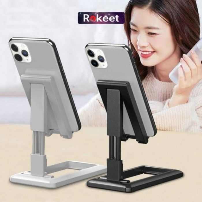 Phone holder Hp Bracket lipat multifungsi Standing tablet meja Desktop Standing Hp