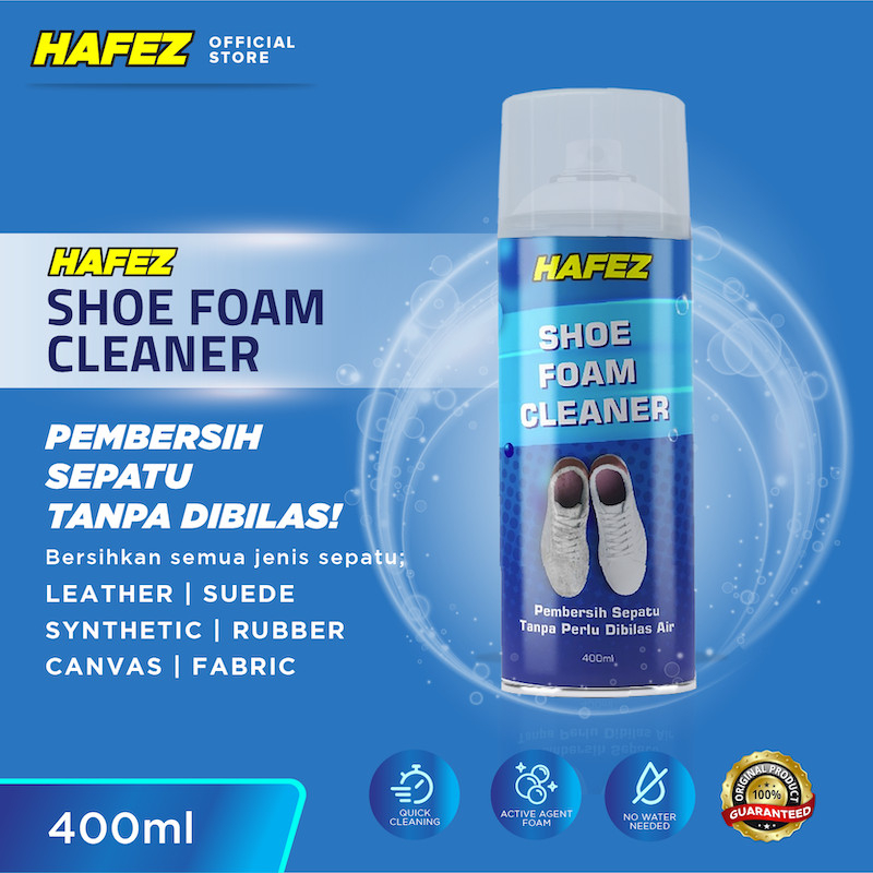 SUPER DEAL Shoe Foam Cleaner Hafez - Pembersih Sepatu Penghilang Bau Sepatu Shoe Cleaner 2025