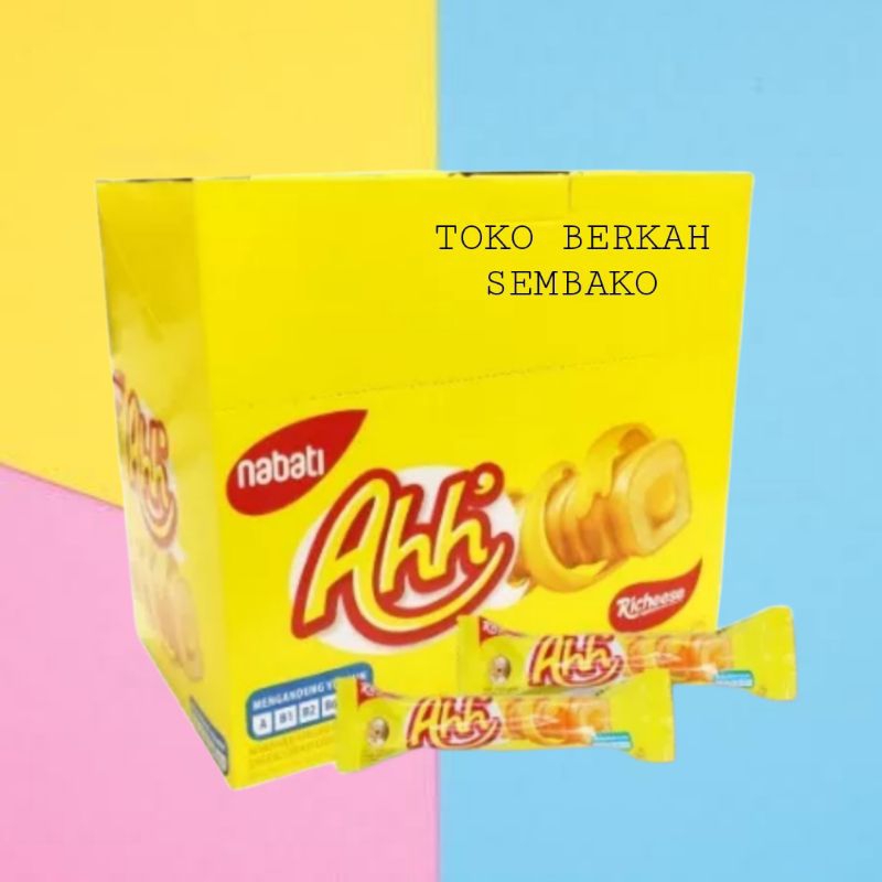 

Richeese Nabati Ahh Triple Cheese 4gr Isi 20PCS -1 BOX