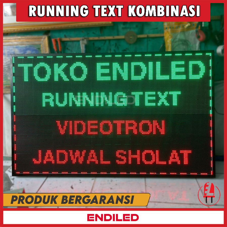 Led running text single color indoor outdoor wifi