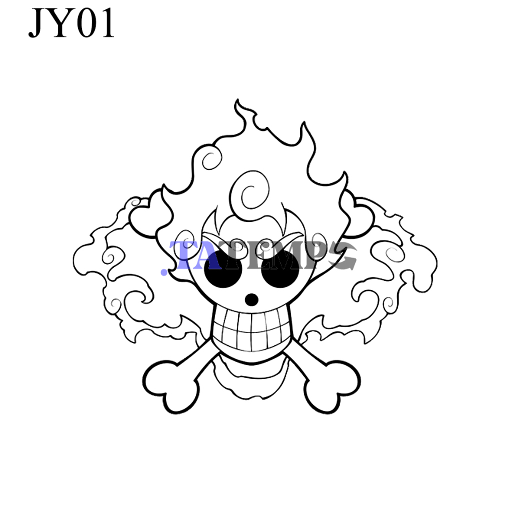 TATEMPO tato temporer - JOYBOY/GEAR 5/LUFFY/ONE PIECE