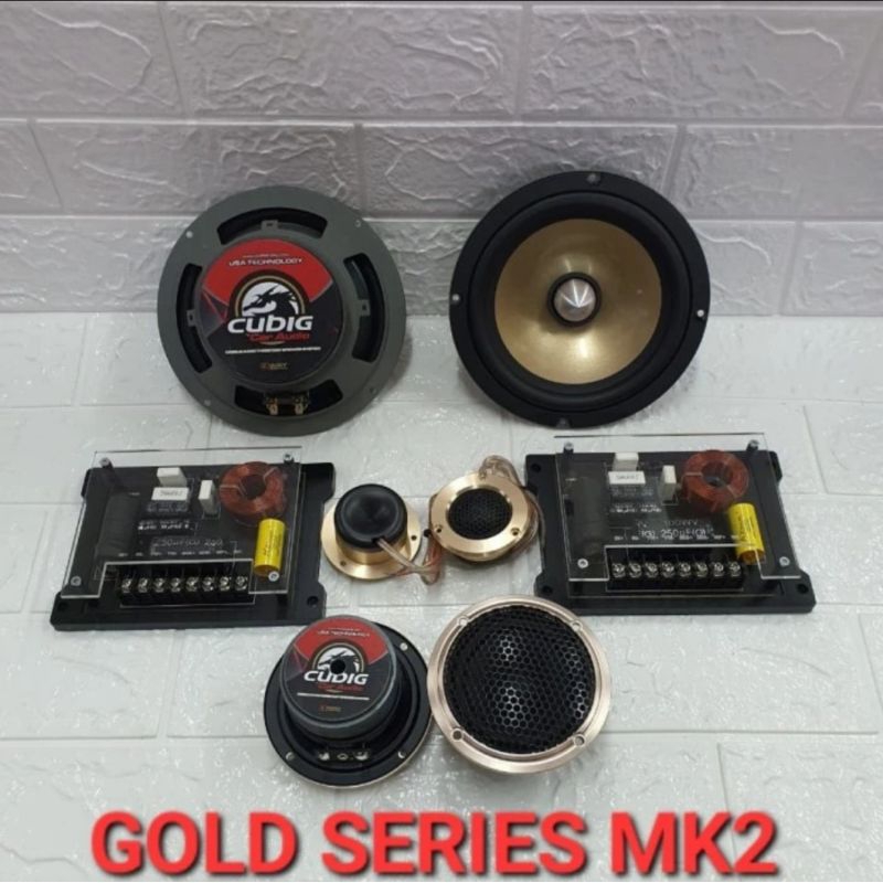 speaker 3 way cubig gold series 65.3 mk2