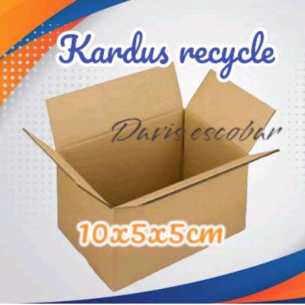 

Kardus packing 10x5x5 cm box packaging