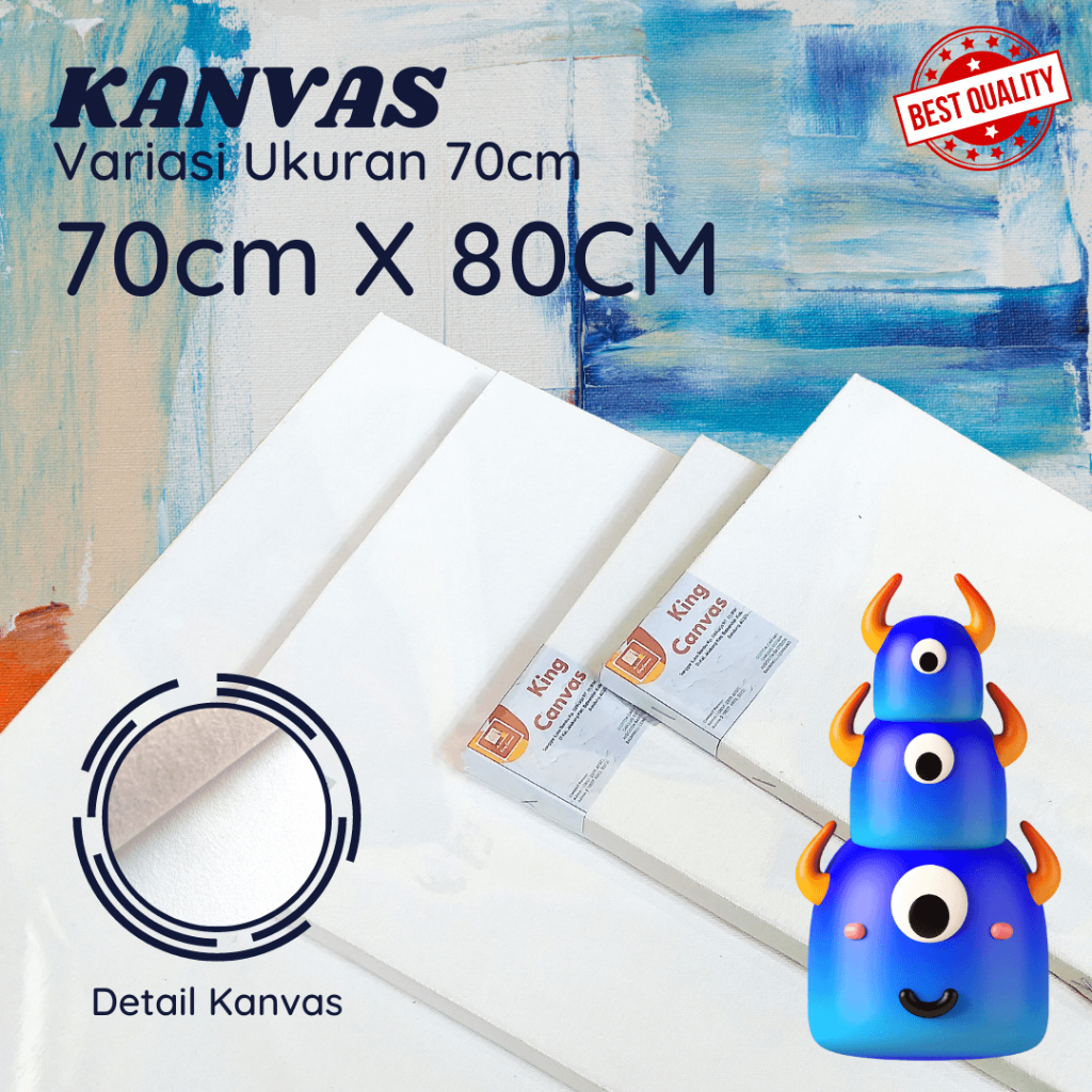 

Kanvas Lukis Ukuran 70cm x 80cm