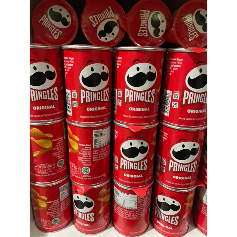 

Pringles Original 42 gr - Keripik Kentang Pringles