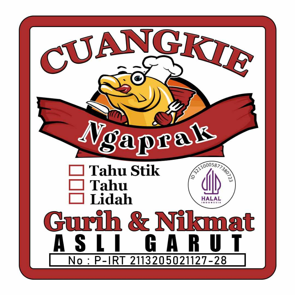 

Cuanki Tahu segitiga/Pasung isi 100