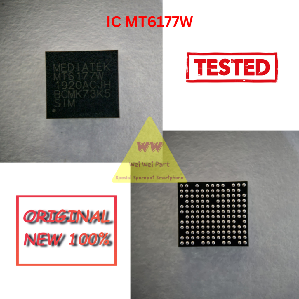 IC Pa MT6177W Redmi 9 Original New Tested Baseband Sinyal RF MT 6177W