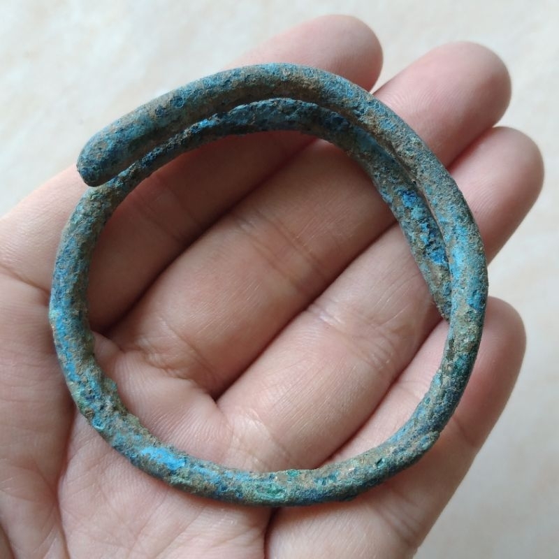 Gelang Perunggu Kuno Tua Temuan Darat Jatim - YN533