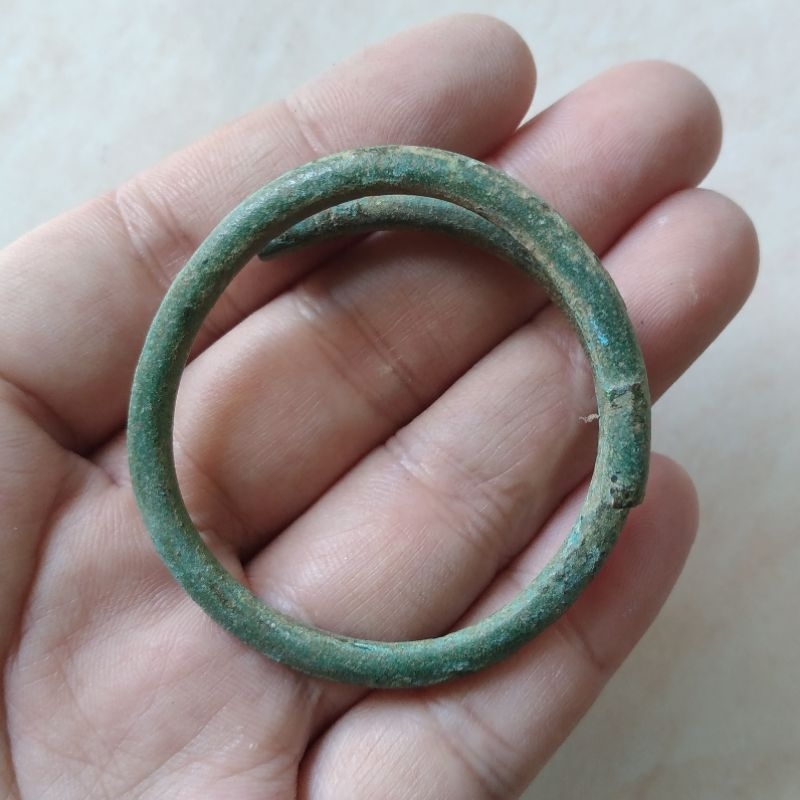 Gelang Perunggu Kuno Tua Temuan Darat Jatim - YN535