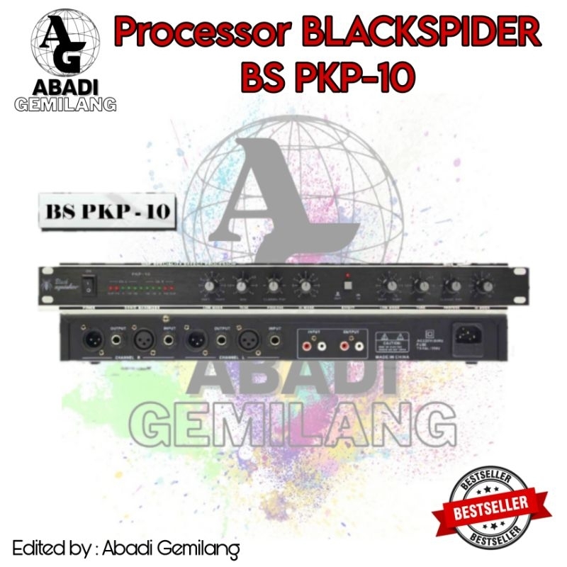 Processor BLACKSPIDER BS PKP-10/Prosessor Blackspider BS PKP10 ORI