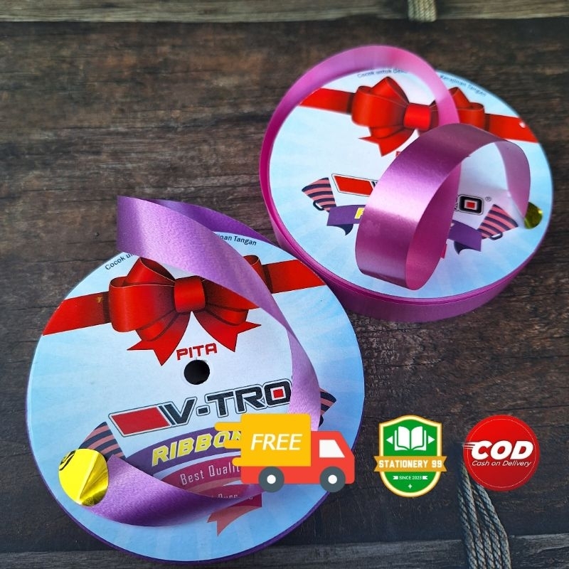 

10 Roll PITA JEPANG POLOS Warna- Pita kado Polos/Pita Polos/Pita Parcel