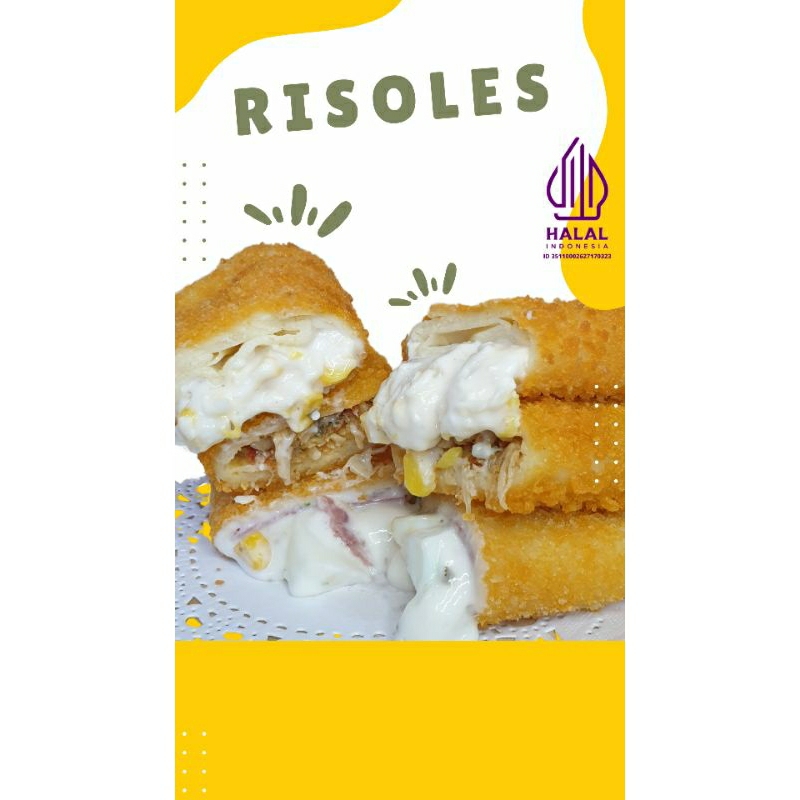 

risoles mayo, ayam, jagung, ready stok (grab/gojek only)