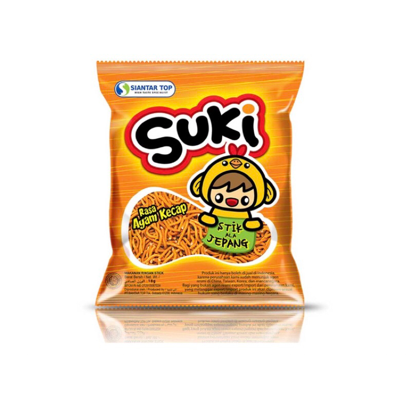 

Suki 105g snack Stick Ayam Kecap