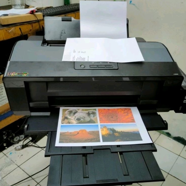 Printer Epson L1300 A3 A3+ bekas bergaransi