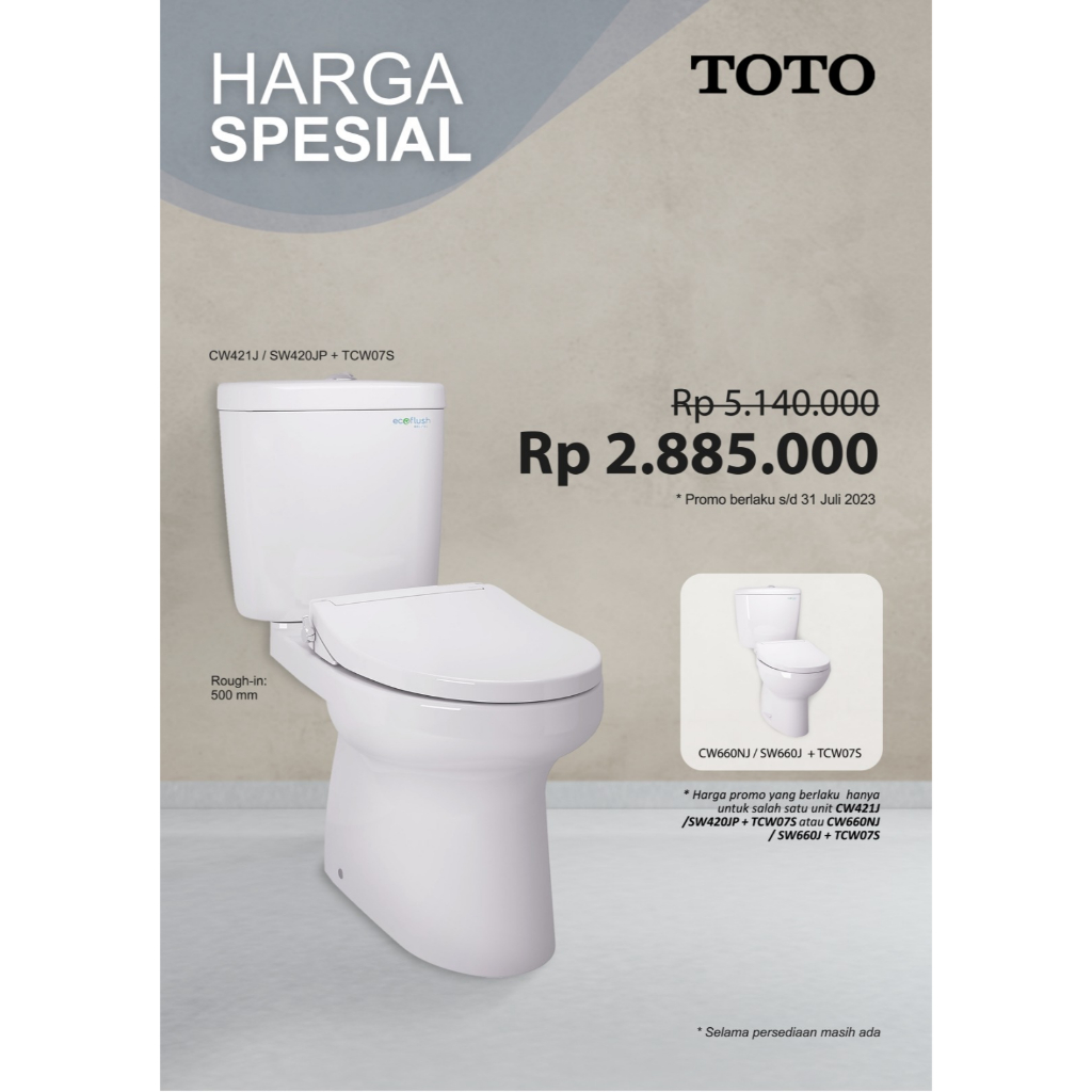 Closet Toto CW421J ecowasher