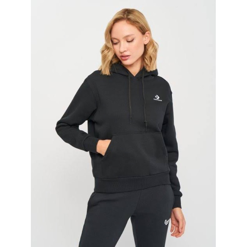 jaket hoodie converse chevron women