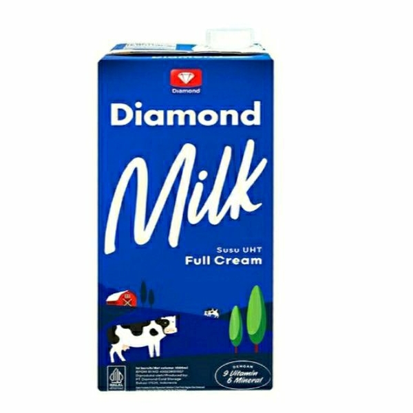 

Diamond Milk Susu UHT Full Cream 1 L