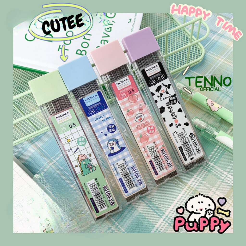 

TENNO Isi Pensil Mekanik Cetek 2B Ukuran 0.5MM Refill 100 Pcs