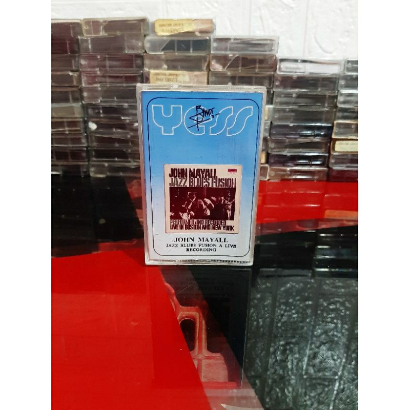 Kaset Tape John Mayall Jazz Blues Fusion Recording (Bekas)