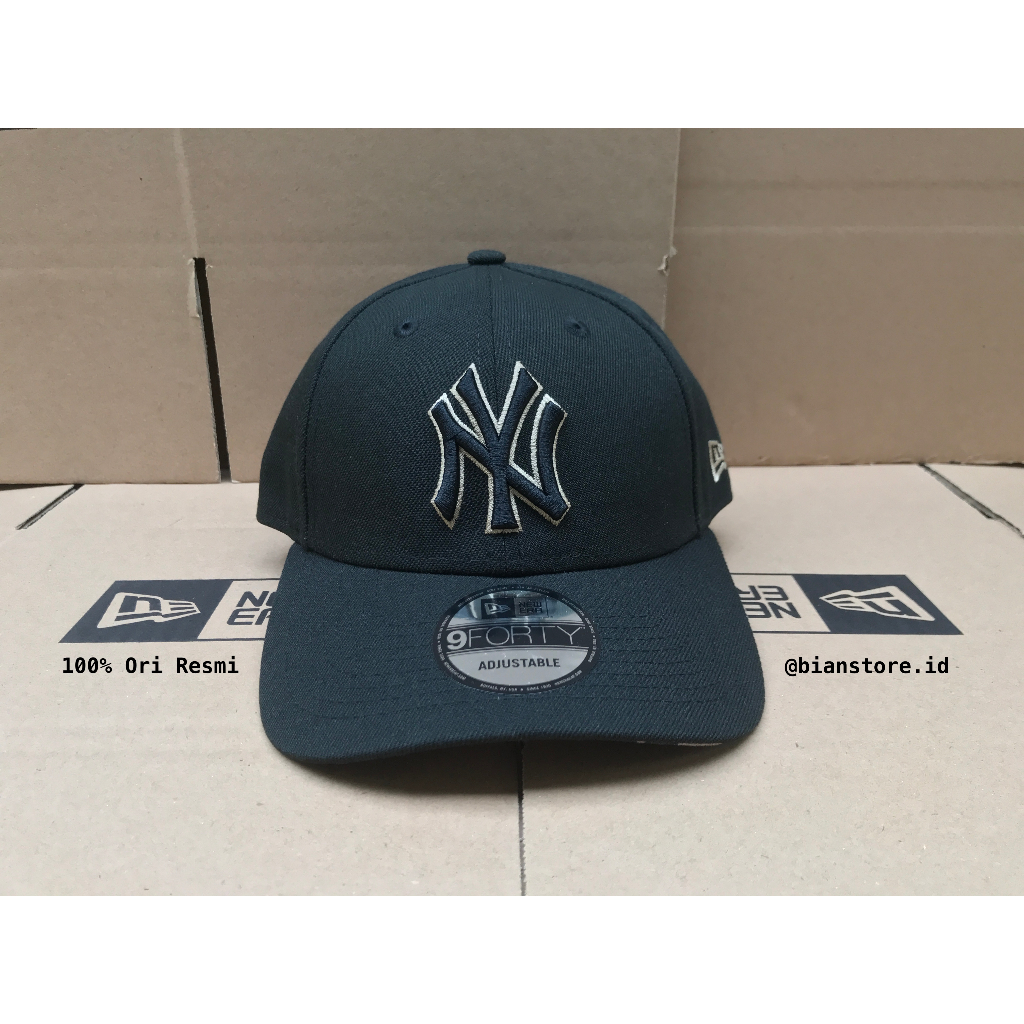 Topi New Era 9Forty The Wild 71 CN New York Yankees Black 100% Original Resmi