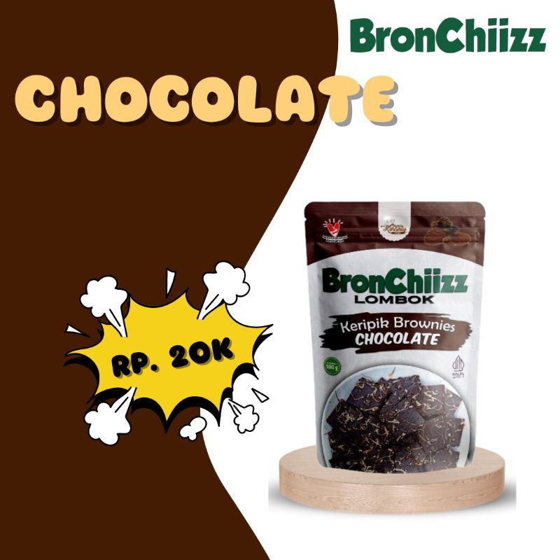

Keripik Brownis Lombok BronChiizz