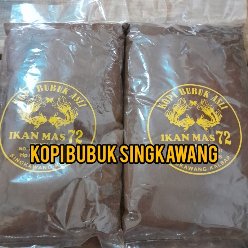 kopi bubuk asli singkawang | 500gram(1/2kg) | kopi bubuk asli | kopi B