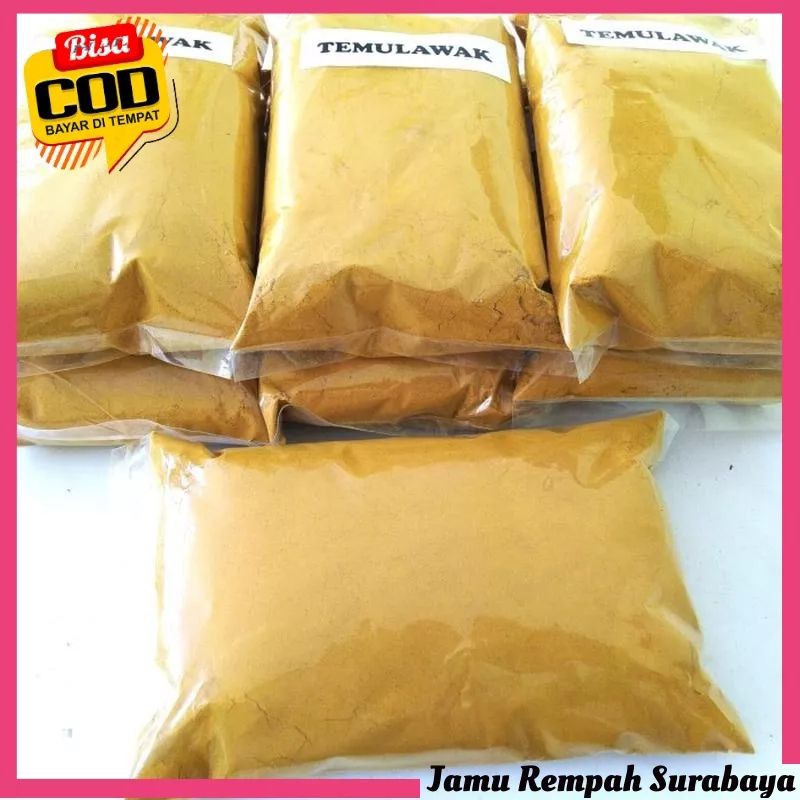 

COD Serbuk / Bubuk Temulawak Murni 500gr