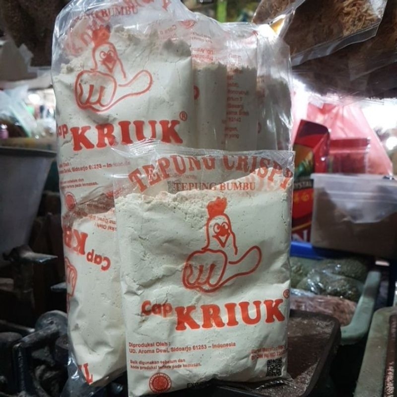 

Tepung Kriuk Cap Jempol Asli