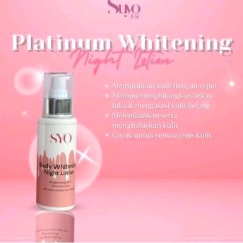 Suyo handbody platinum (HB Malam)