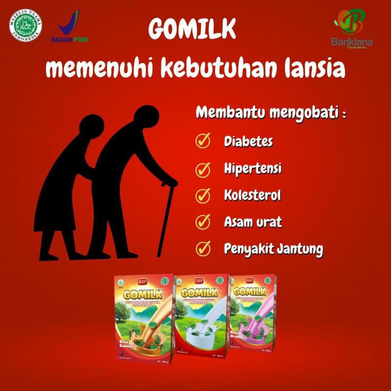 

GOMILK Susu Kambing Etawa Plus Herbal