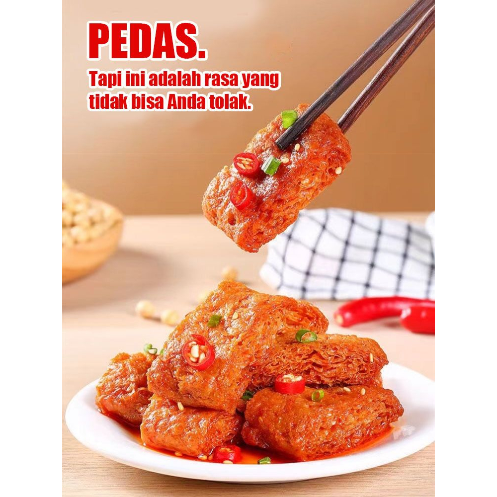 

HONGPAI-Latiao Sayuran Vegetarian Tendon Makanan Ringan China Impor Produk Kedelai Makanan Pedas Termurah