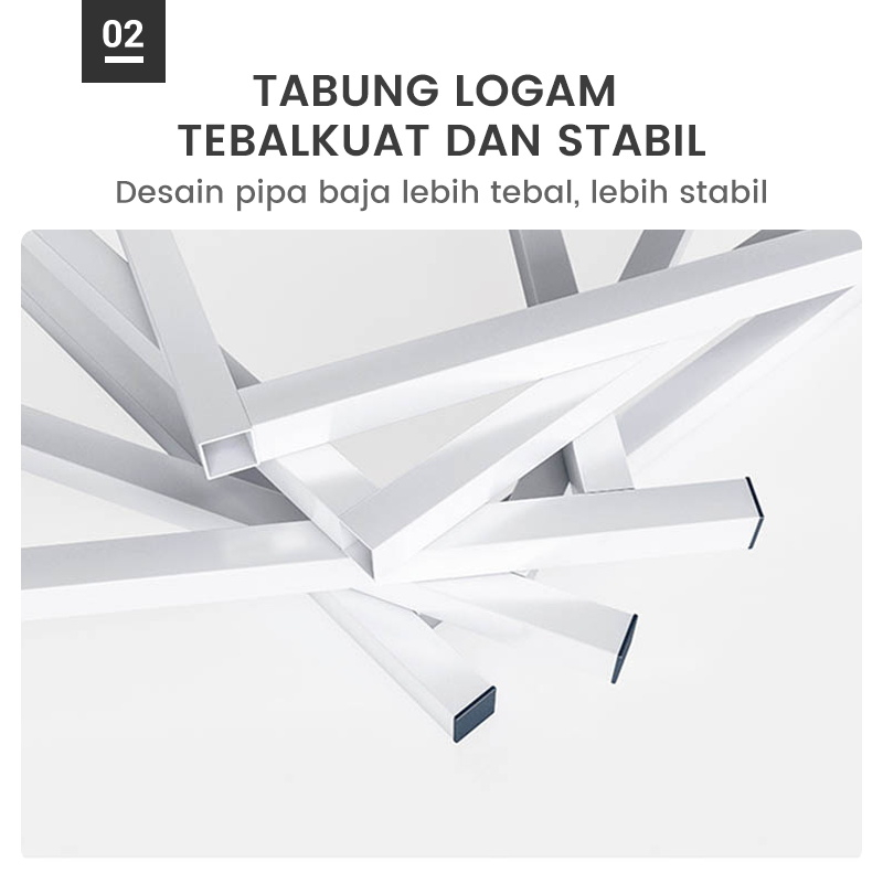 SAKULA Meja Belajar 120cm Meja kantor Meja komputer Meja Kamar Tidur Sederhana Dengan Rak Buku Table Computer Table Meja rias Meja Kerja-1