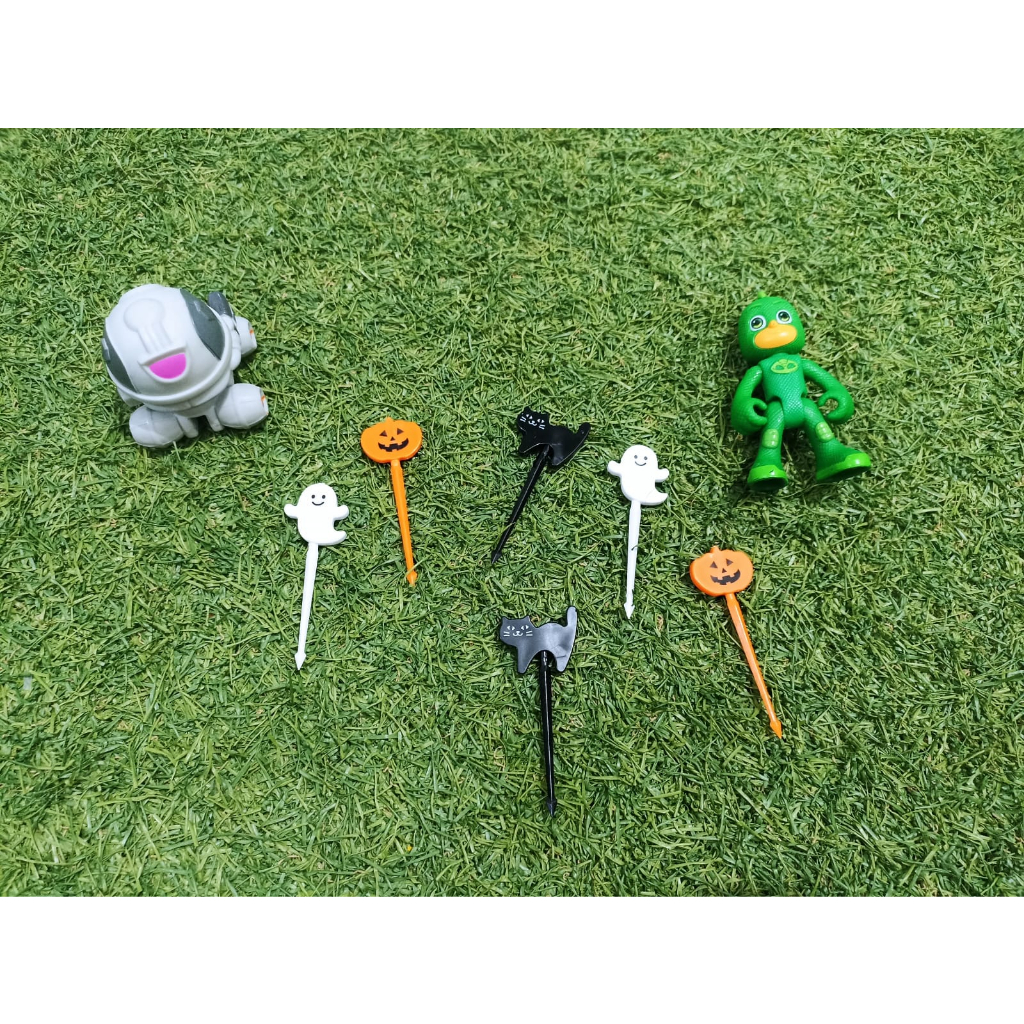 SET TUSUKAN BENTO HALOWEEN / TUSUKAN BENTO KARAKTER / TUSUKAN BENTO MOTIF LUCU