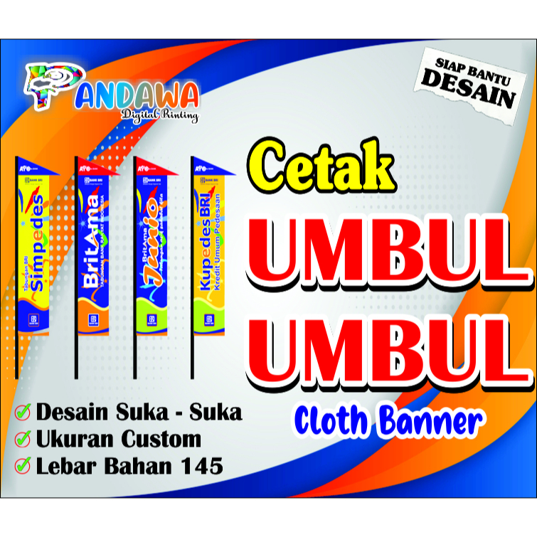 CLOTH BANNER/UMBUL-UMBUL