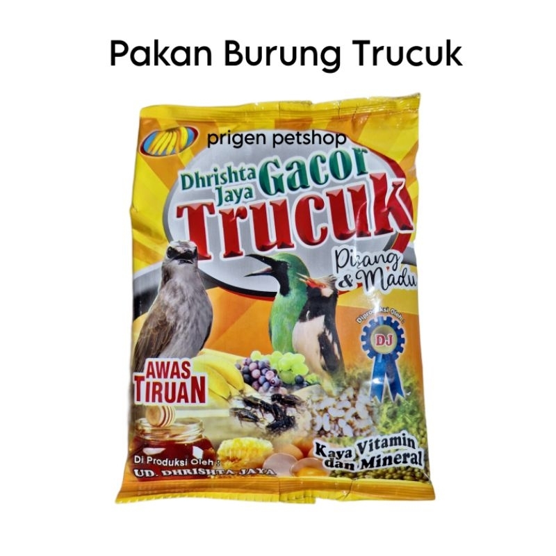Gacor Trucuk Pakan/Voer Burung Trucuk Kutilang Kapas Tembah Cucak Ijo Cucak Rowo