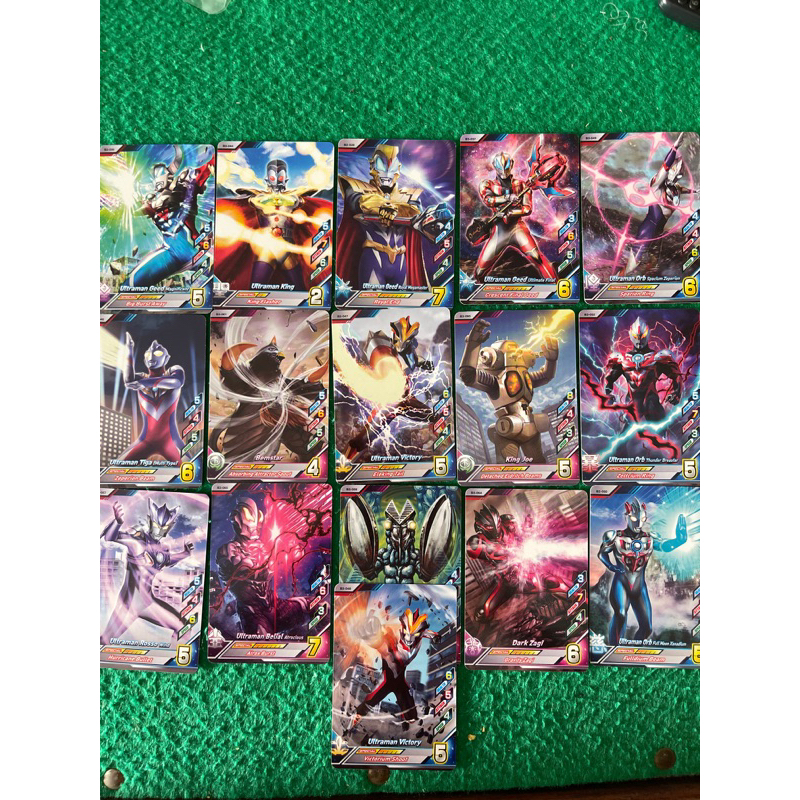 kartu ultraman fusion fight zero beyond card ver 3 ultraman victory akie  baltan zero beyond orb gee