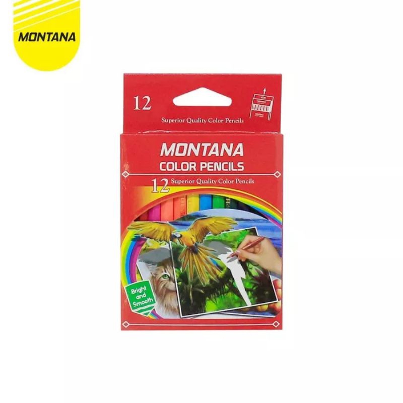 

Pensil Warna Montana 12 pcs Pendek