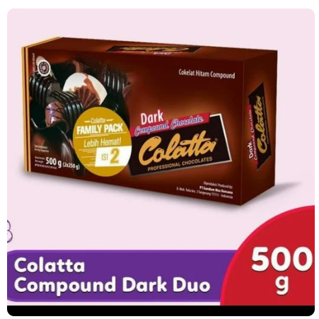 

colatta compound dark duo 500gr (2*250g)