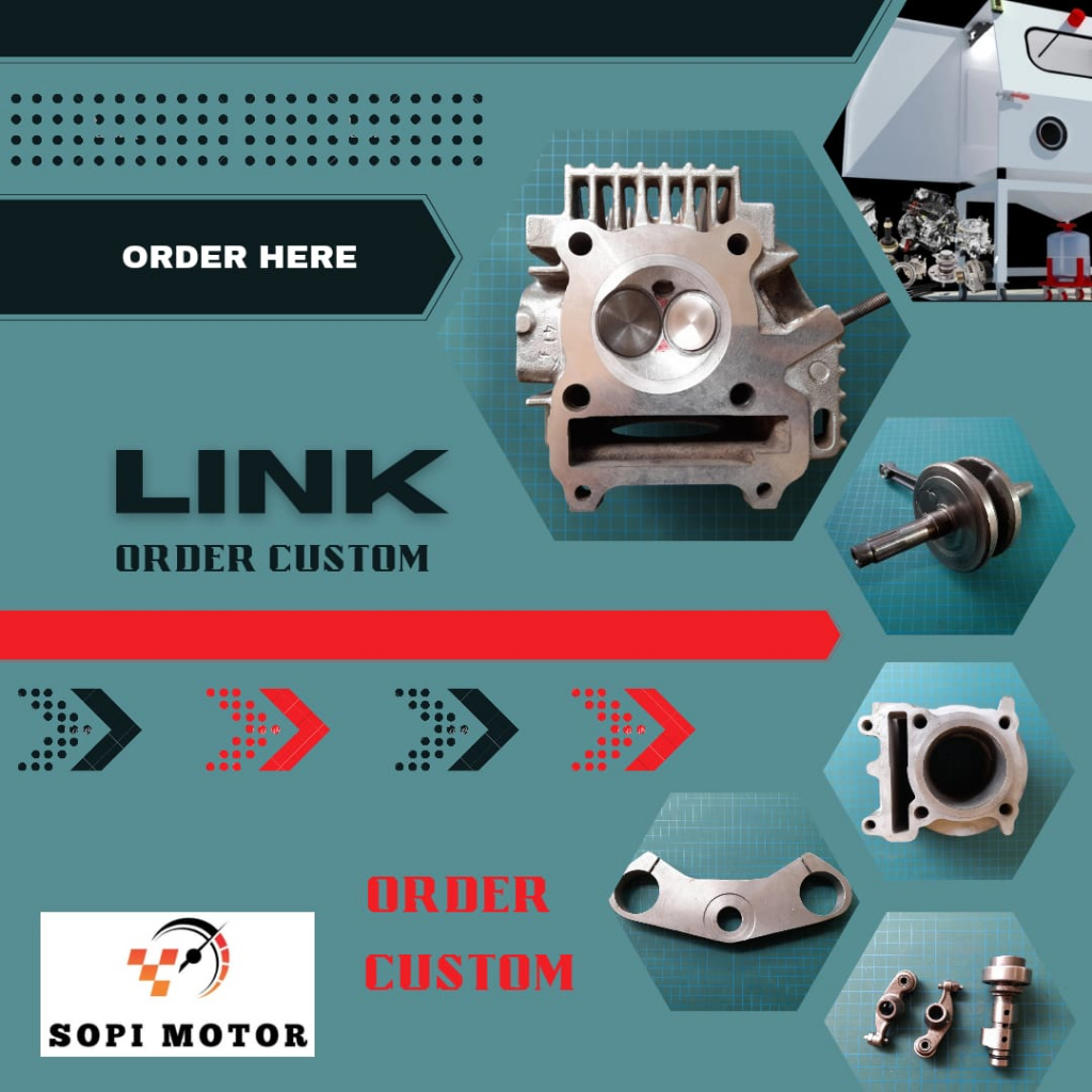 ORDER CUSTOM HEAD, BORING, SEGITIGA, KRUG AS, PULI, BUBUT, SQUISH, BLASTING, CUSTOM NOKEN DLL SOPI M