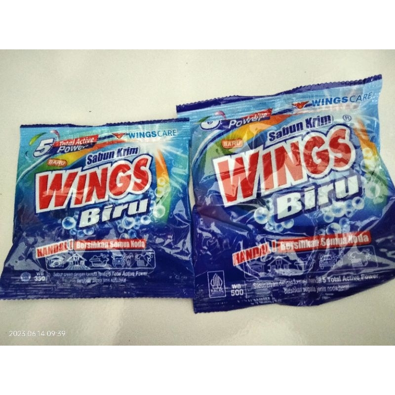 Wings sabun colek
