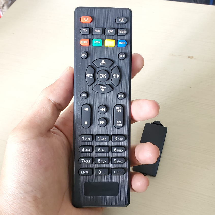 Remot STB metrik Tv Digital Receiver Remote Set top box matrix